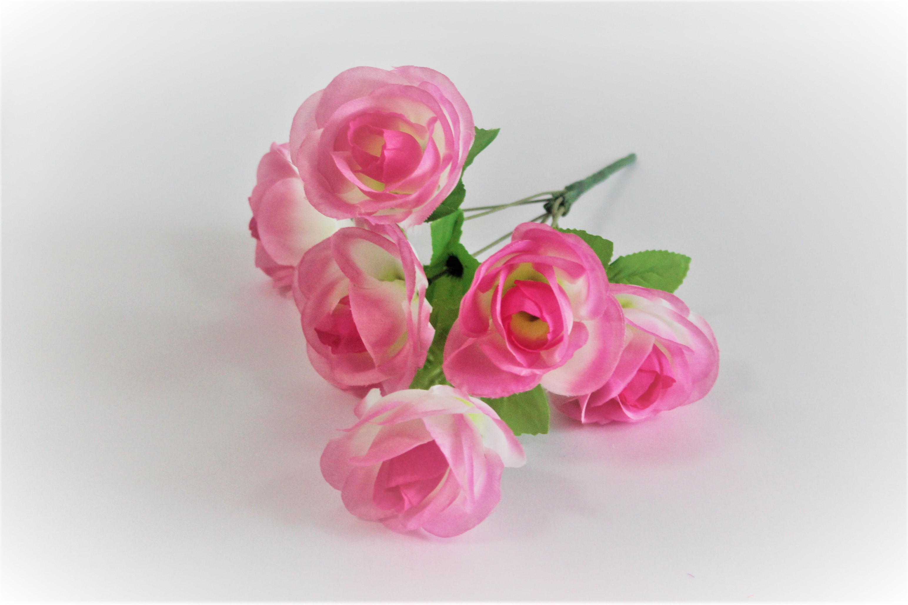 В1025 БУКЕТ ПИОНОВИДНОЙ РОЗЫ 6 ГОЛОВ 36 СМ. 2 ШТ В УП.