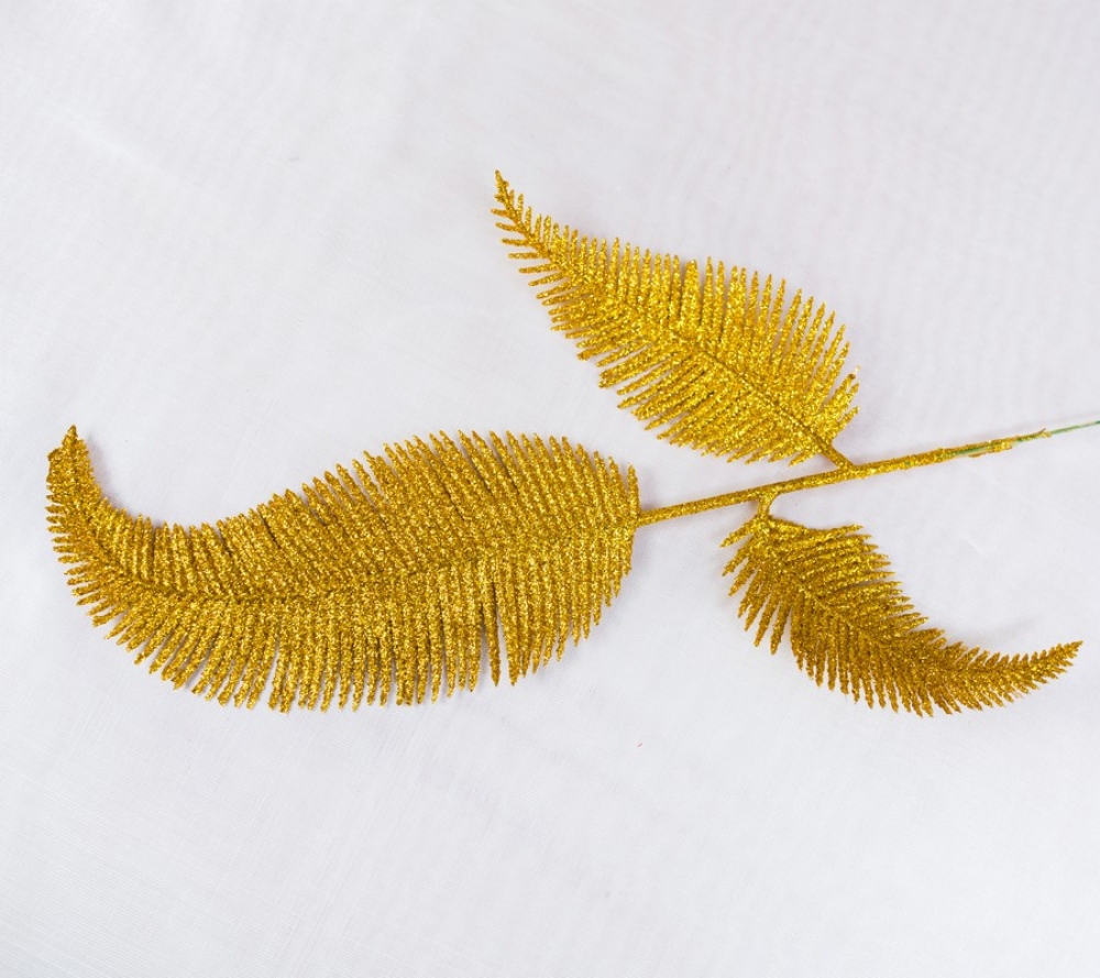 В4029 ЛИСТ ПАПОРОТНИКА МЕРЦАЮЩЕГО 10 ШТ В УПАК 40 СМ.