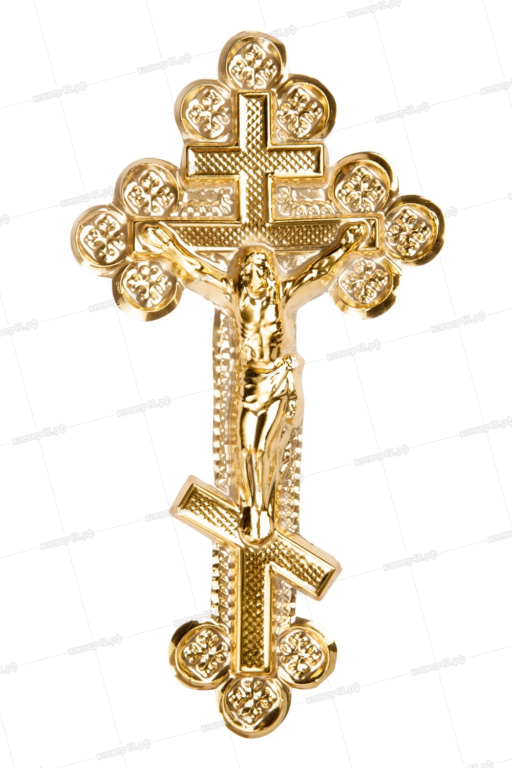 ЕКП-59 КРЕСТ АЖУРНЫЙ С РАСПЯТИЕМ ( 50 ШТ В УП.) 39/18