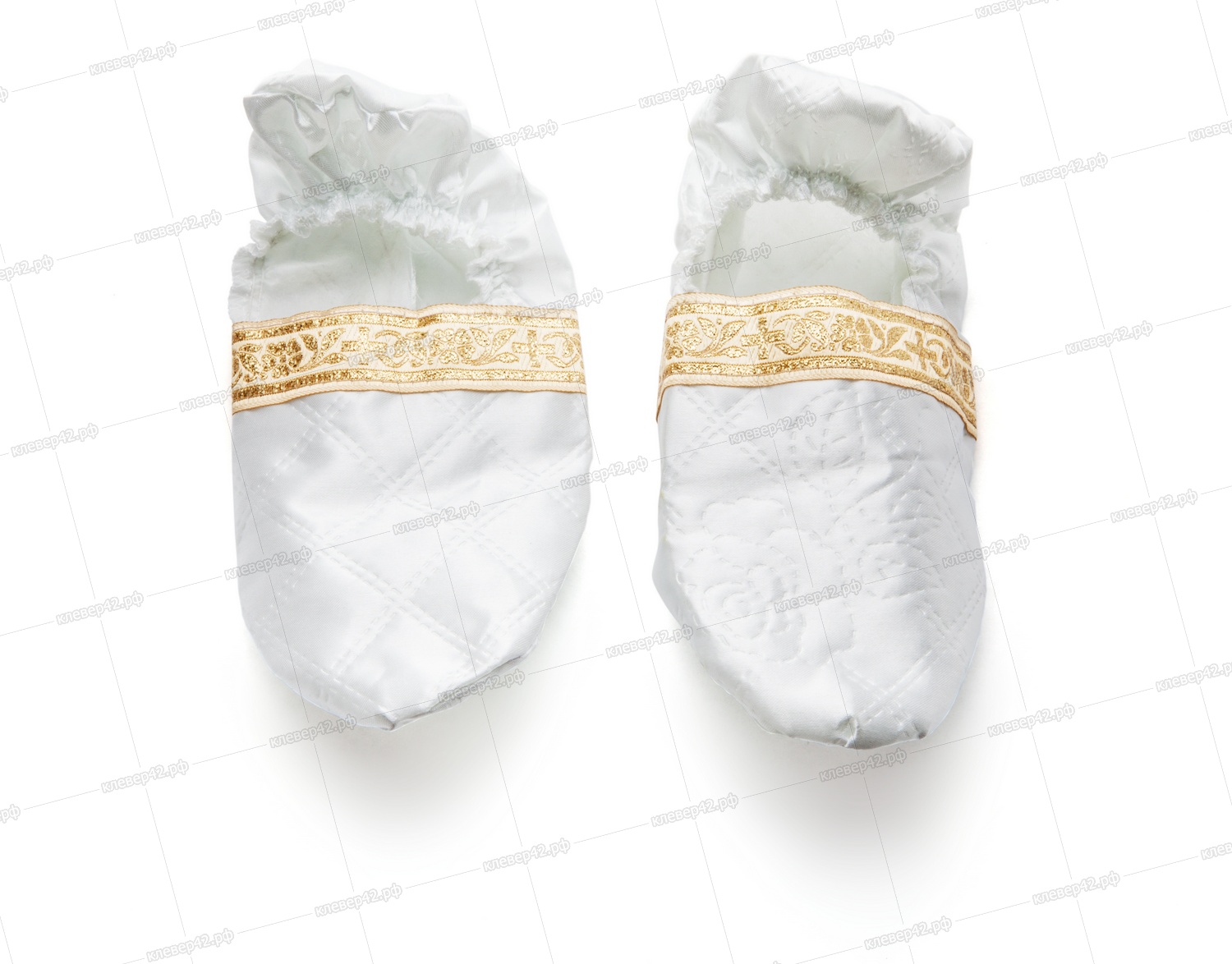 Н9342 СТЕЛЬКИ  ИЗ АТЛАСНОЙ ТЕРМОСТЕЖКИ С ТЕСЬМОЙ