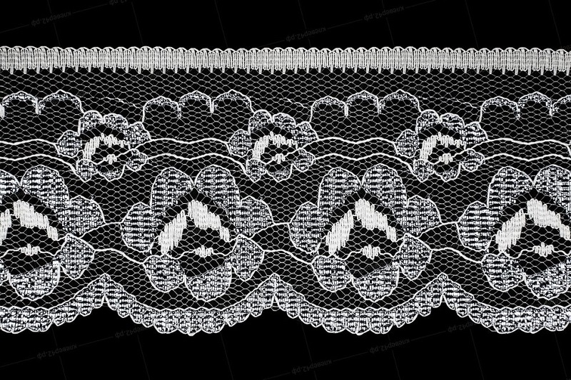 Р0204 КРУЖЕВО ПОЛЬКА 6,5 СМ 200 ЯРД В УП