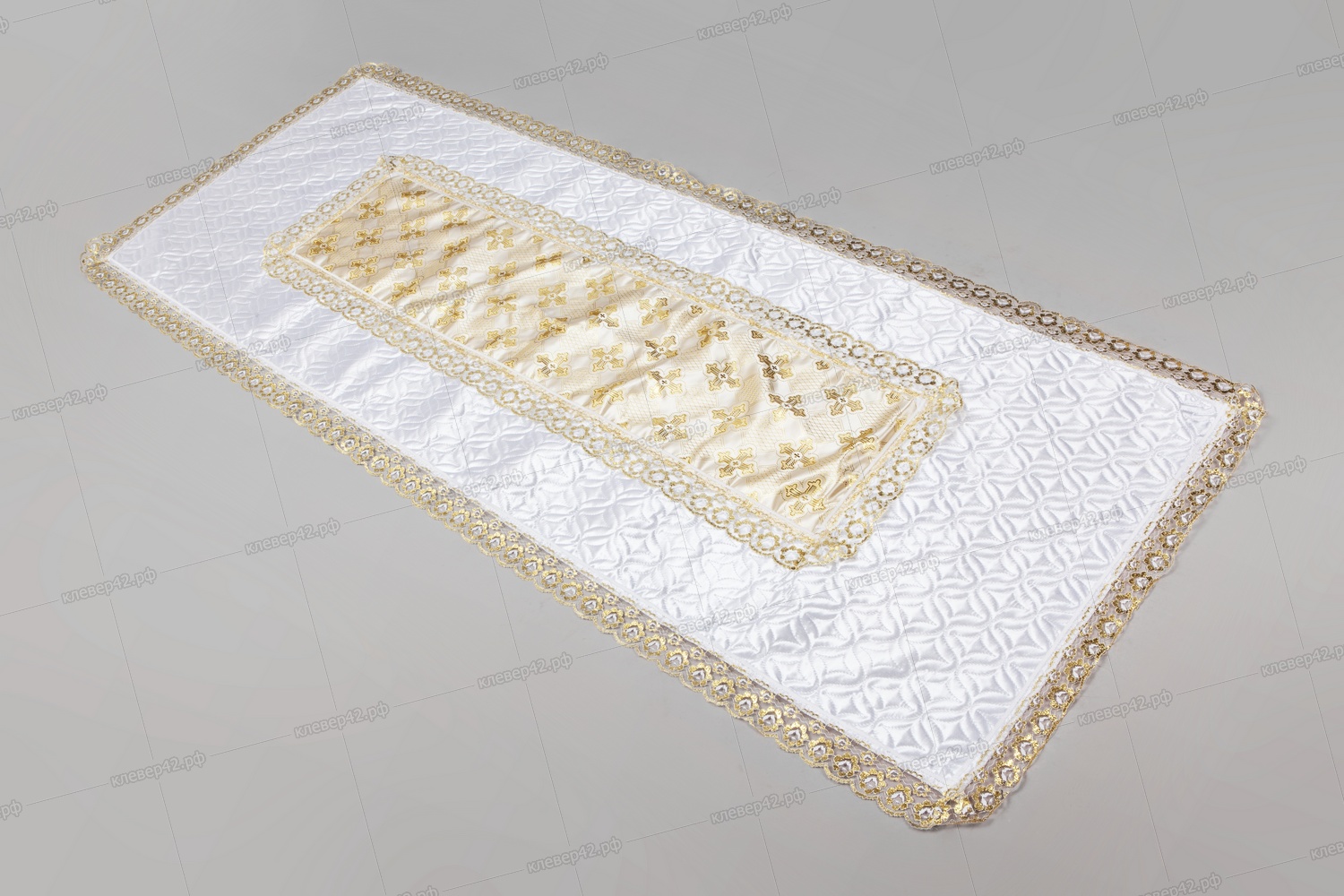 Х0007 КОМПЛЕКТ ИЗ ПАРЧИ И АТЛАСНОЙ ТЕРМОСТЕЖКИ