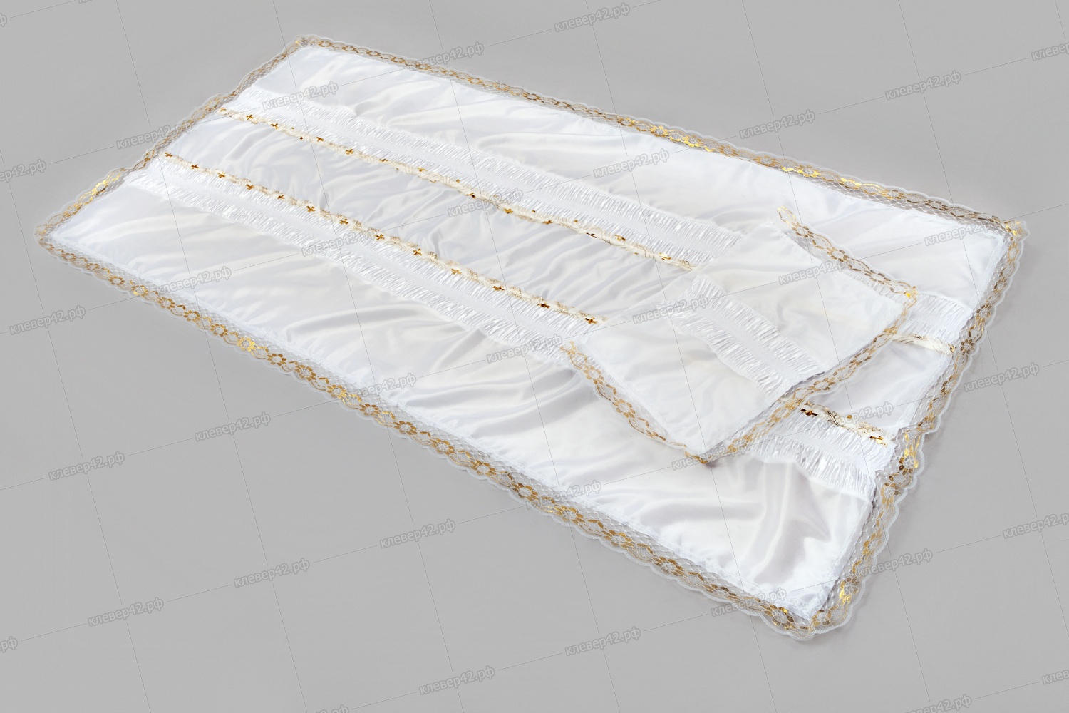 Х0010 КОМПЛЕКТ ИЗ ШЕЛКА С АТЛАСНОЙ ЖАТКОЙ (ДОРОГИ)