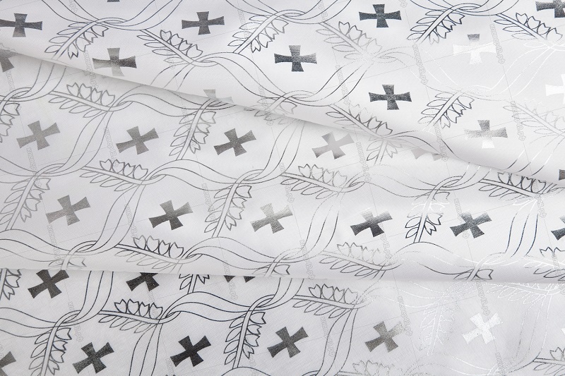 Т0071 АТЛАС ТОНКИЙ С ЗОЛОТЫМ НАКАТОМ (В РУЛ. 100 М.) Ш. 1.5 М.