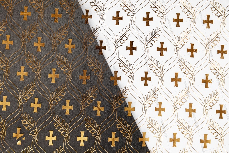 Т0072 ОРГАНЗА  С РИСУНКОМ (В РУЛ. 120 М.) Ш 1,5 М.