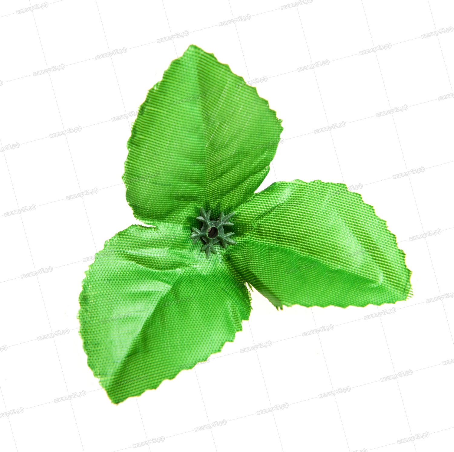 В2017 ЛИСТ КЛУБНИКИ ТРОЙНОЙ 10 СМ. В УП 1000 ШТ.