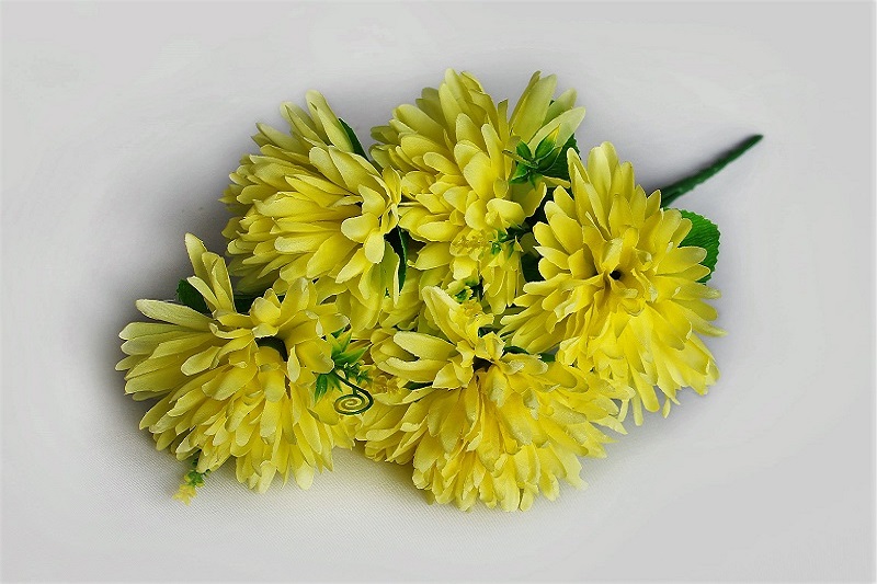 В1033 БУКЕТ АСТРЫ 7 ГОЛОВ 1 ШТ В УП. В.42 СМ.