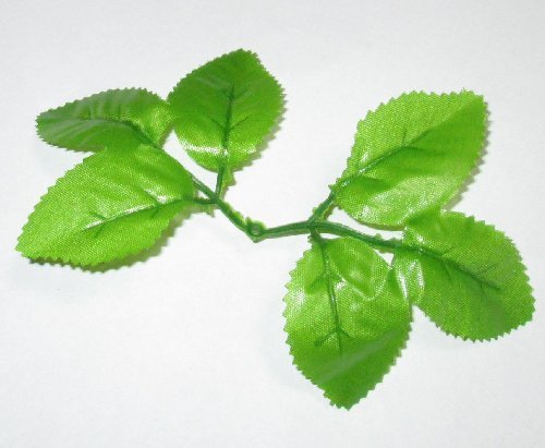 В2018 ЛИСТ РОЗЫ ШЕСТИЛИСТНЫЙ  Д. 21 СМ. В УП. 200 ШТ.