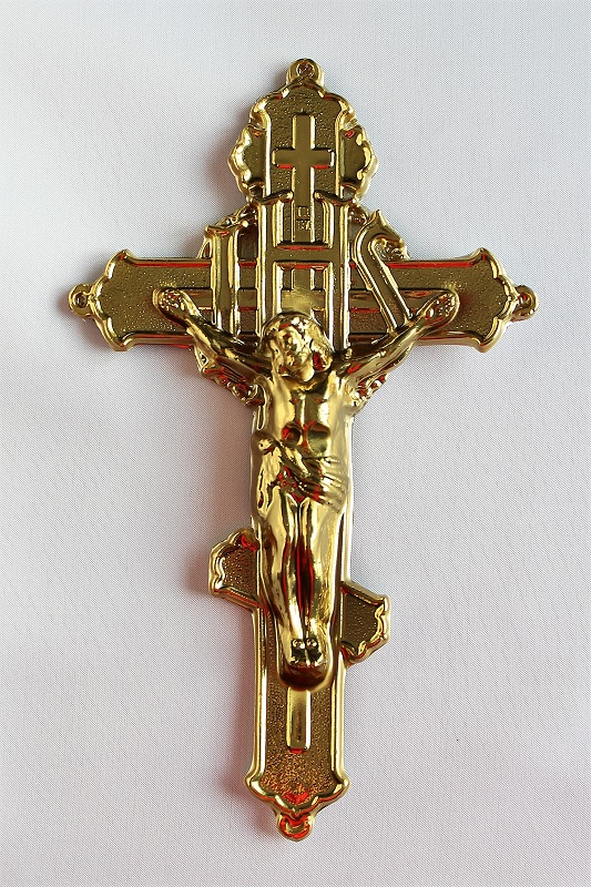 ЕКП-70 КРЕСТ СРЕДНИЙ С РАСПЯТИЕМ (50 ШТ. В УП.)25/15