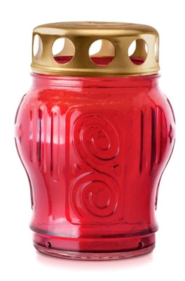 К8514 ЛАМПАДА (СТЕКЛО) 10 СМ. СО СМЕННЫМ БЛОКОМ (В УП 22 ШТ)